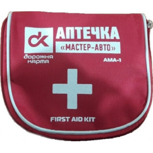 Автомобільна аптечка Дорожня карта АМА-1, DK-TY005